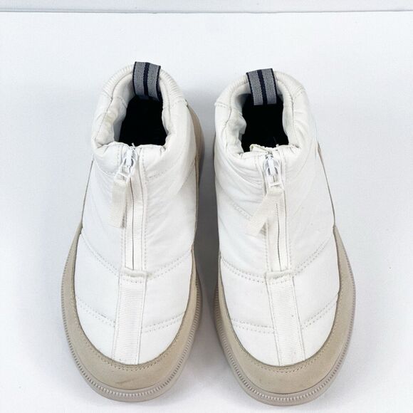 Canada Goose Cypress Puffer Boots Womens Size 6 White Lightweight Warmth - Picture 7 of 16